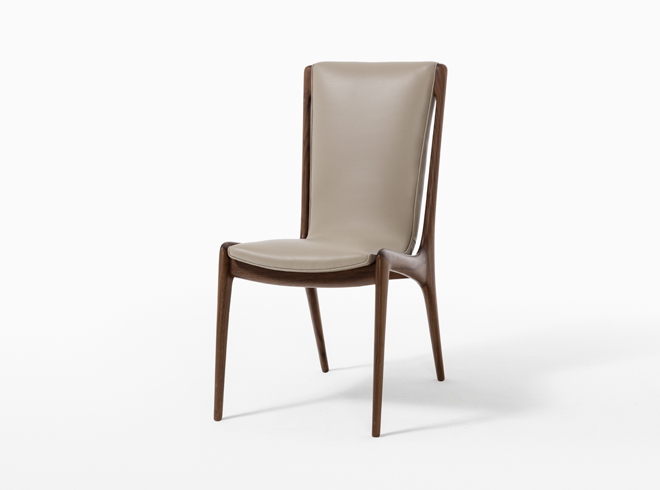 Sculpted Sling Dining Side Chair